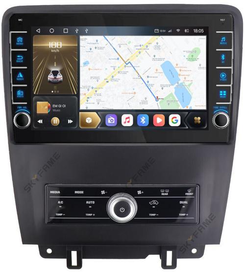 Магнитола для Ford Mustang 5 2009-2013 S197 - Kuberg SF-1103 (кнопки и крутилки), Android 12, Быстрая, CarPlay, 4G SIM-слот