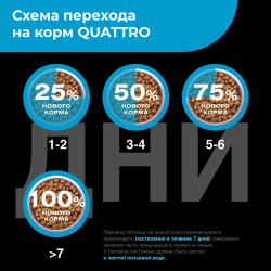 Корм сухой для взрослых собак породы Аффенпинчер, с лососем, 2,5 кг, QUATTRO