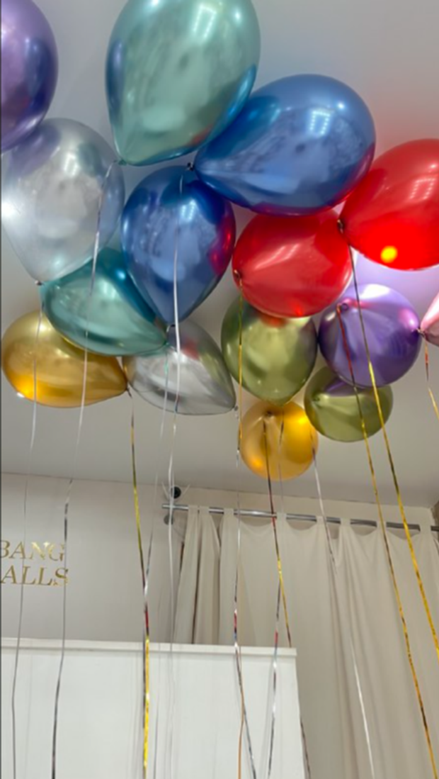 шары под потолок №117