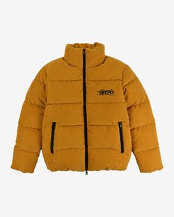 Пуховик Downjacket Velvet Желтая