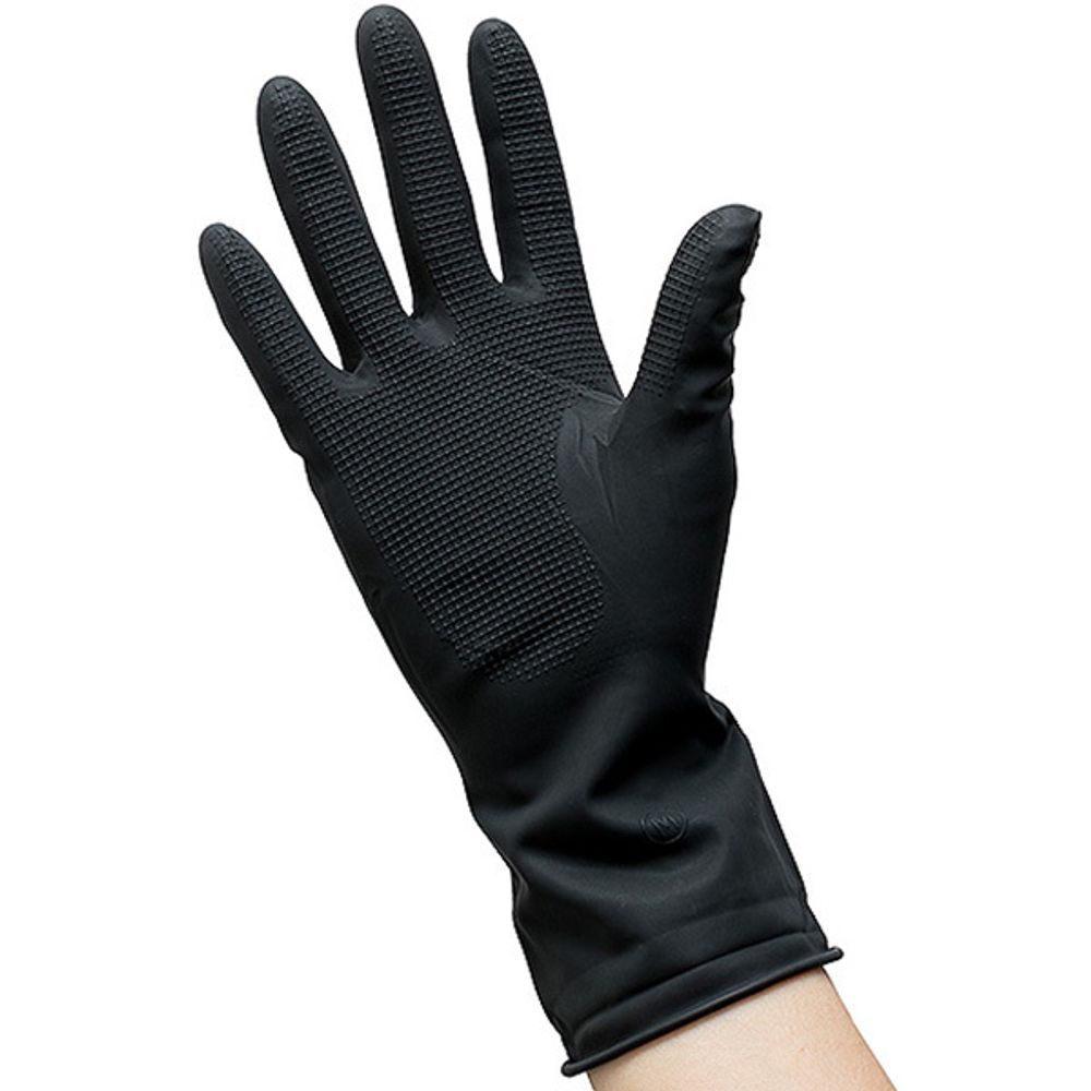 Перчатки латексные рифлёные 2 штуки в упаковке