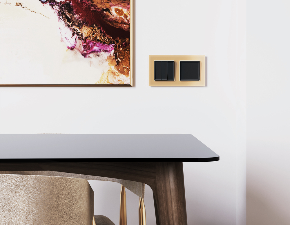 AF330603 Рамка ALFA Platos (Шампань Стекло органическое) 3-ая