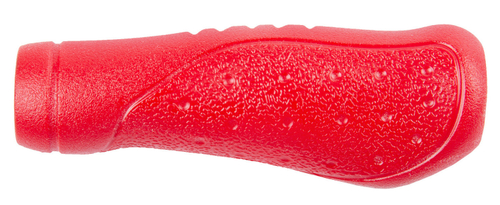 Грипсы на руль резин./гель эргоном. антискольз. 125 мм красные