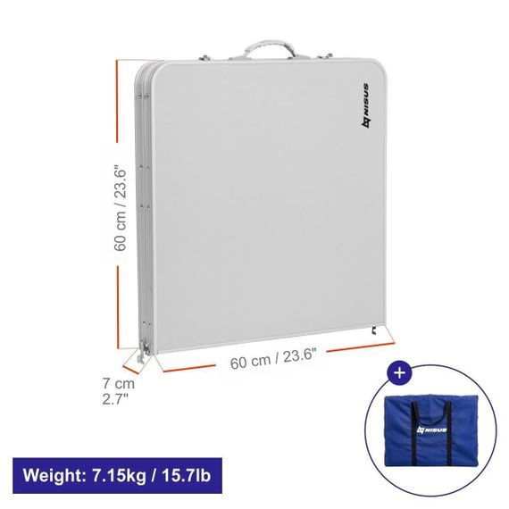 Набор мебели NISUS (АЛЮМИНИЙ), стол + 4 табурета (21407+21124) N-FS-21407+21124A  (пр-во ГК Тонар)
