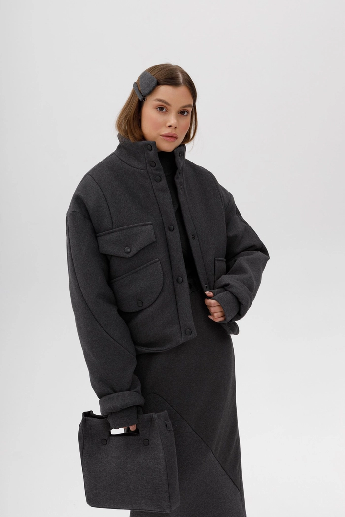 КУРТКА ЛОНД ГРАФИТОВЫЙ