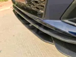 Карбоновая губа переднего бампера для AUDI S4 B9 B9.5 2017+ Ауди аэродинамический обвес