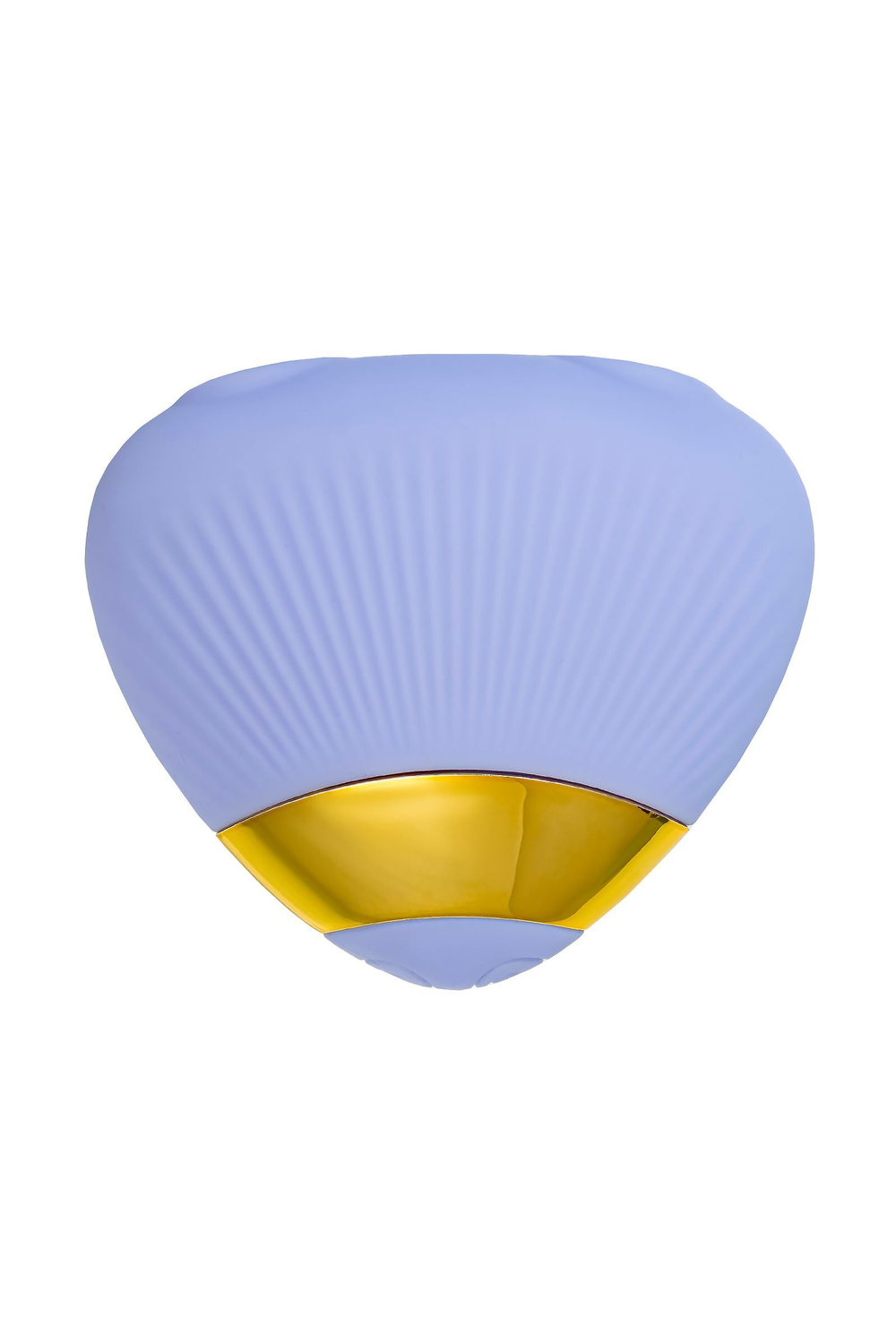 Сиреневый вибратор Crasatell с вакуум-волновой стимуляцией (Цвет: сиреневый)