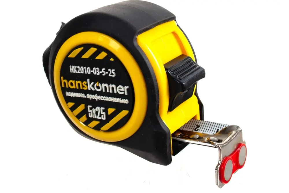 Рулетка Hanskonner 5x25 HK2010-03-5-25
