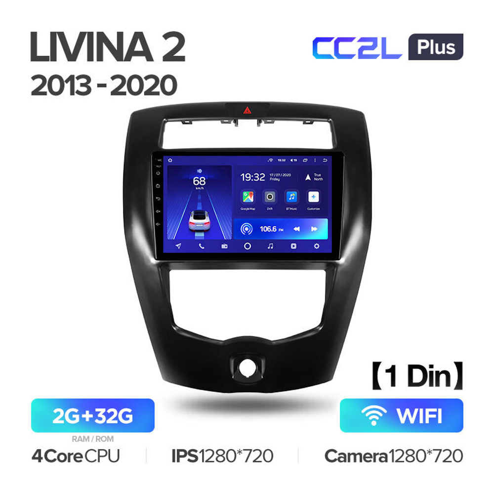 Teyes CC2L Plus 10,2" для Nissan Livina 2 2013-2020