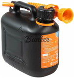 Канистра 5 л пластиковая для дизеля,крышка с защитой от детей AIRLINE