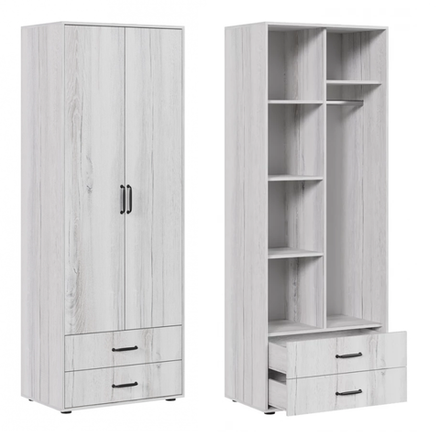 Шкаф 2-х створчатый Монреаль Дуб Канадский