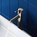 Смеситель для раковины, высокий Dorff Logic SS D3002102SS Нержавеющая сталь