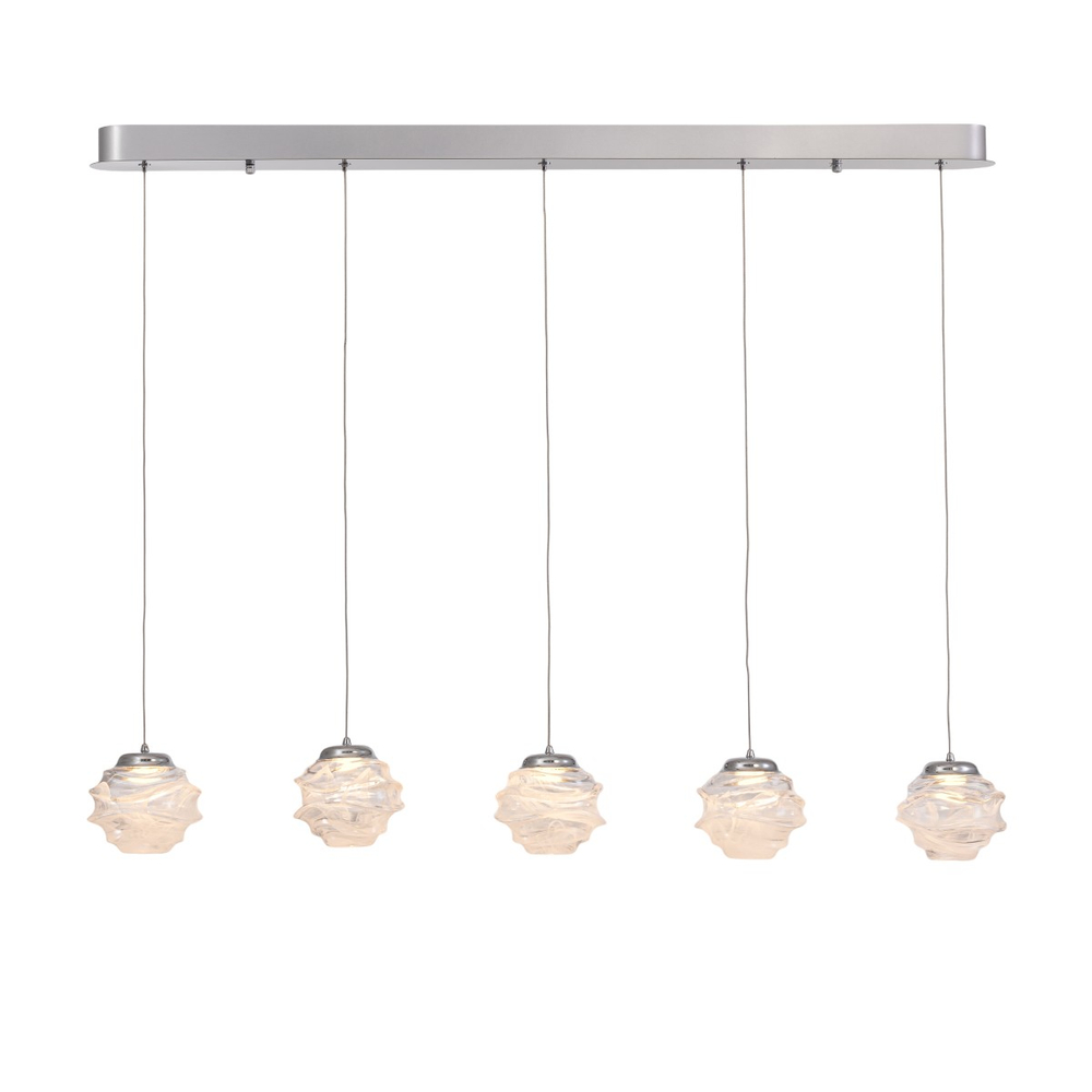 Подвесной светильник MD25030003-5B chrome/clear