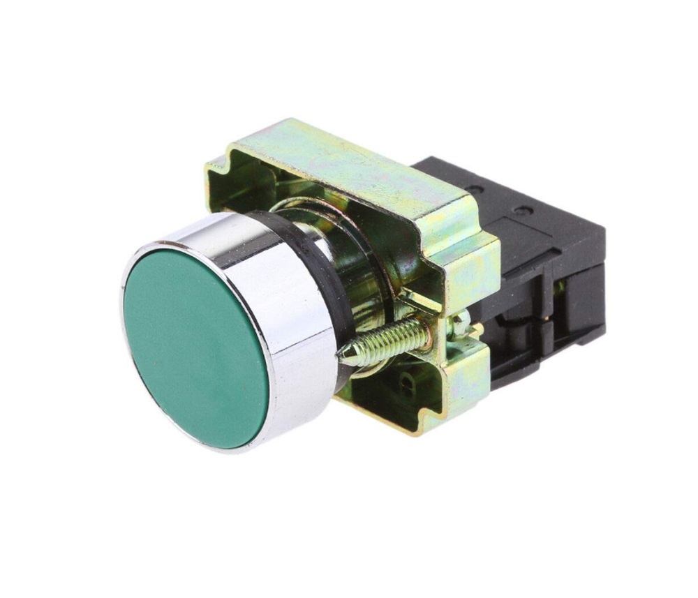 Кнопка без подсветки зеленая XB2-BA31