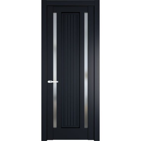 Межкомнатная дверь эмаль Profil Doors 3.5.1PM нэви блу остеклённая
