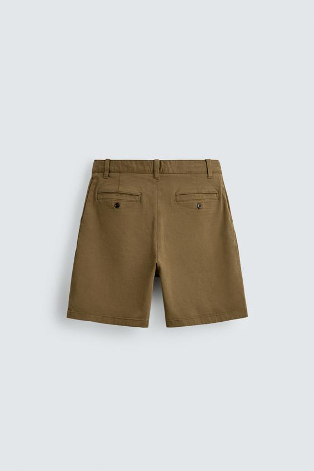 ZARA ШОРТЫ ЧИНОС REGULAR FIT, ОХРА