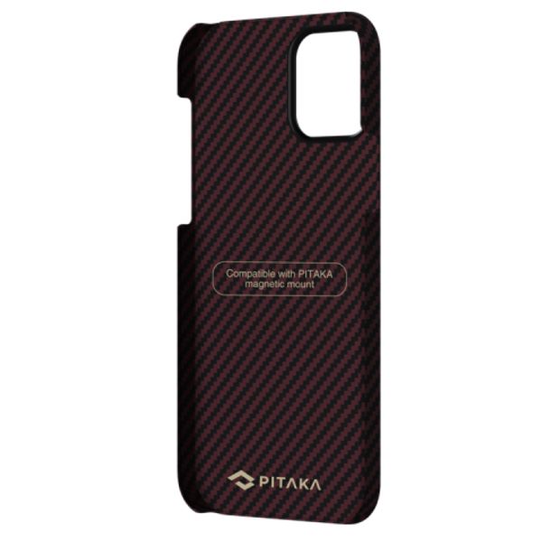 Чехол Pitaka MagEZ Case для Apple iPhone 12 Pro Max (Black/Red Twill)