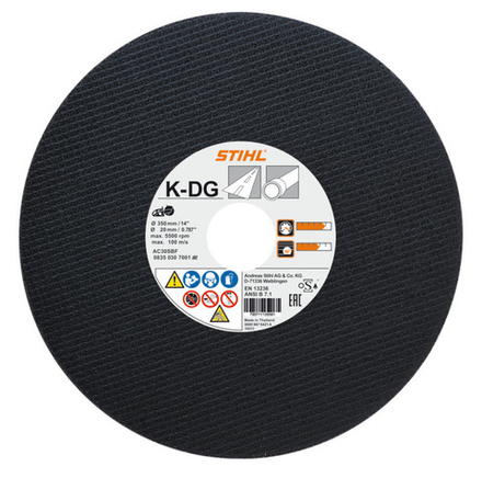 Абразивный круг для асфальт, чугун 350мм