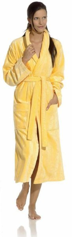 Халат велюровый Vossen Sissi бежевый Австрия фото 1