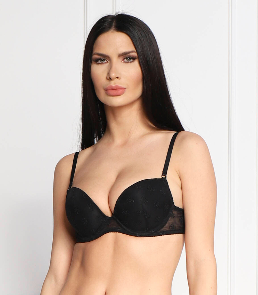 бюстгальтер elaine push up Guess Underwear - черный(O3RC19 KBBJ0)
