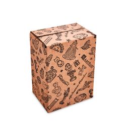 GAEM Art ГКП-18 Коробка 4-х клапанная гофрокартон 125х80х170