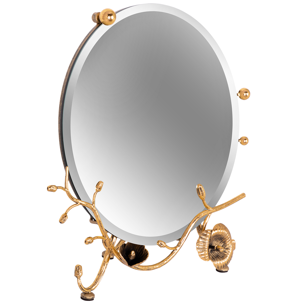 Настольное зеркало Орхидея Найт Амбер