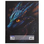 Дневник 5-11 класс 48 л., твердый, BRAUBERG, выборочный лак, с подсказом, "Dragon", 107195