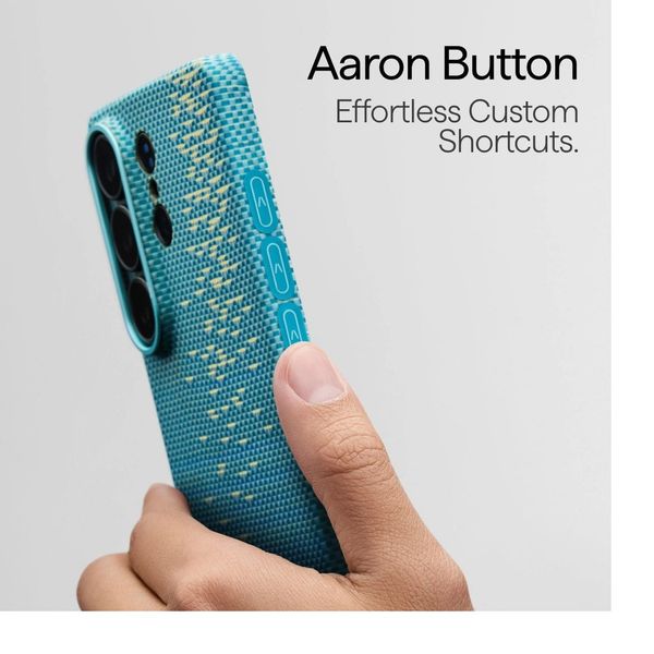 Чехол Pitaka Edge Case для Samsung S26 Ultra, Лазурный | Lucid Blue
