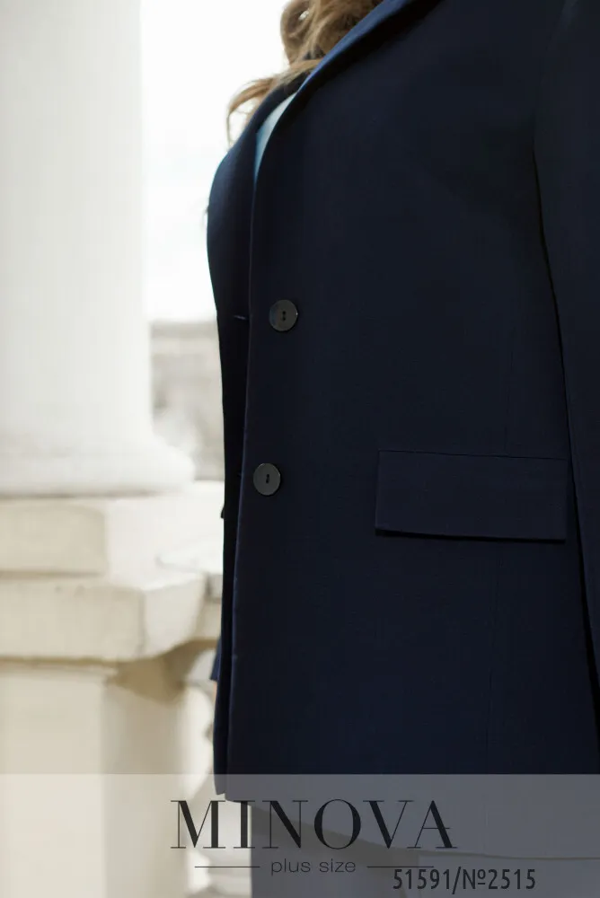 Пиджак 2515-синий Minova
