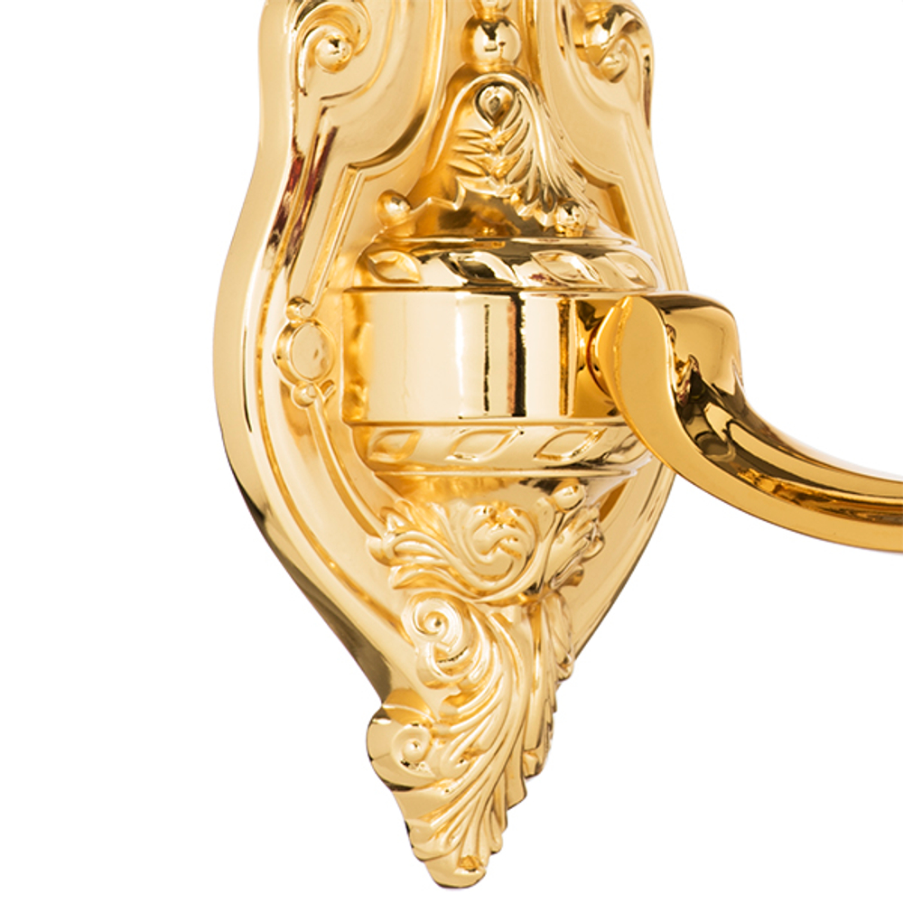 697612 Бра BARCATO 1х60W E14 ЗОЛОТО