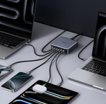 Зарядное устройство 4xUSB C+2xUSB, 200W, Gan X, UGREEN 40914