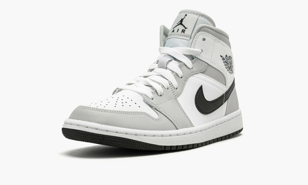 Air Jordan 1 Mid WMNS "Light Smoke Grey"