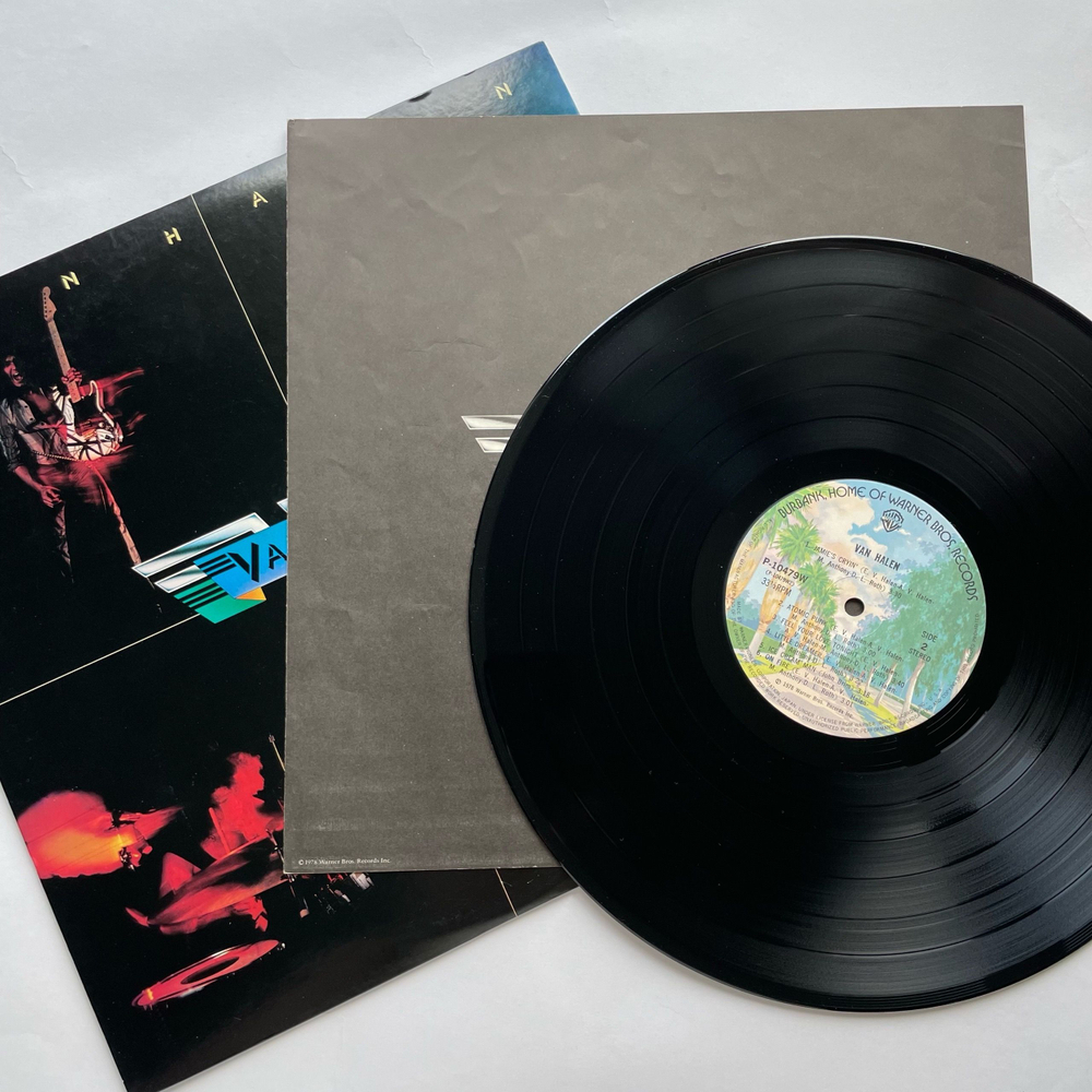 Винтажная виниловая пластинка LP Van Halen (Япония 1978) (Без Оби)