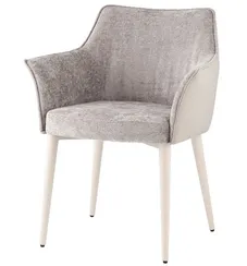 Стул Fest слоновая кость букле с экокожей