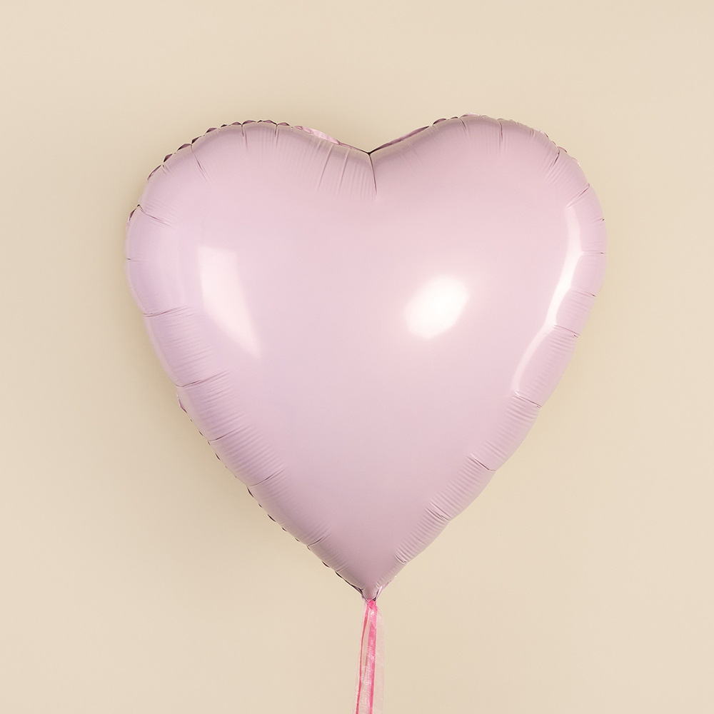 Сердце 36" Зефирный Agura