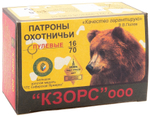 Патрон 16/70 КЗОиРС Пуля Полева - 3, короба 10 шт.