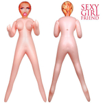 Надувная секс-кукла Bior toys Ванесса, 150 см, 3 любовные зоны