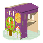 Игровой домик Romana 111.22.00-01