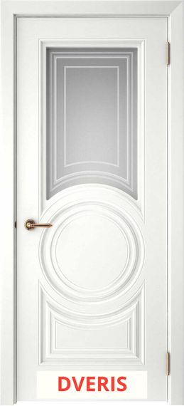 Межкомнатная дверь Смальта 45 ПО (Белый RAL 9003)