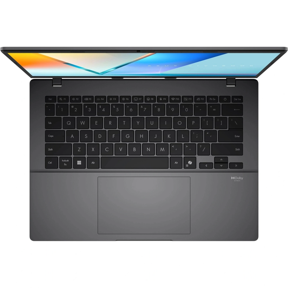 Ноутбук Asus VivoBook S14 S3407CA-LY134 Core Ultra 7 255H 32Gb SSD1Tb Intel Graphics 14" IPS WUXGA (1920x1200) без ОС grey WiFi BT Cam (90NB16J2-M00A30)