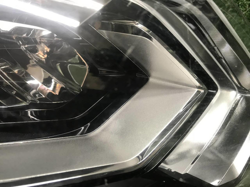 Битая Фара правая Nissan Qashqai 2 j11 (17-23) LED