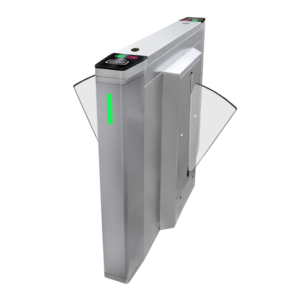 ZKTeco FBL520, скоростной турникет с раздвижными створками, двухпроходной