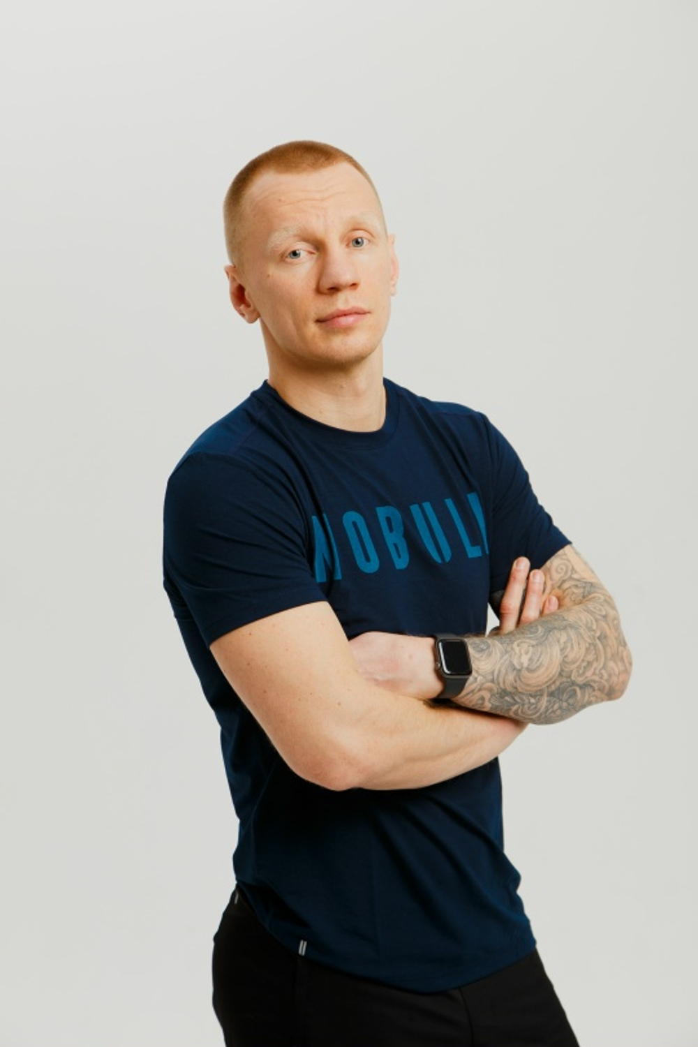 Футболка NOBULL темно-синяя