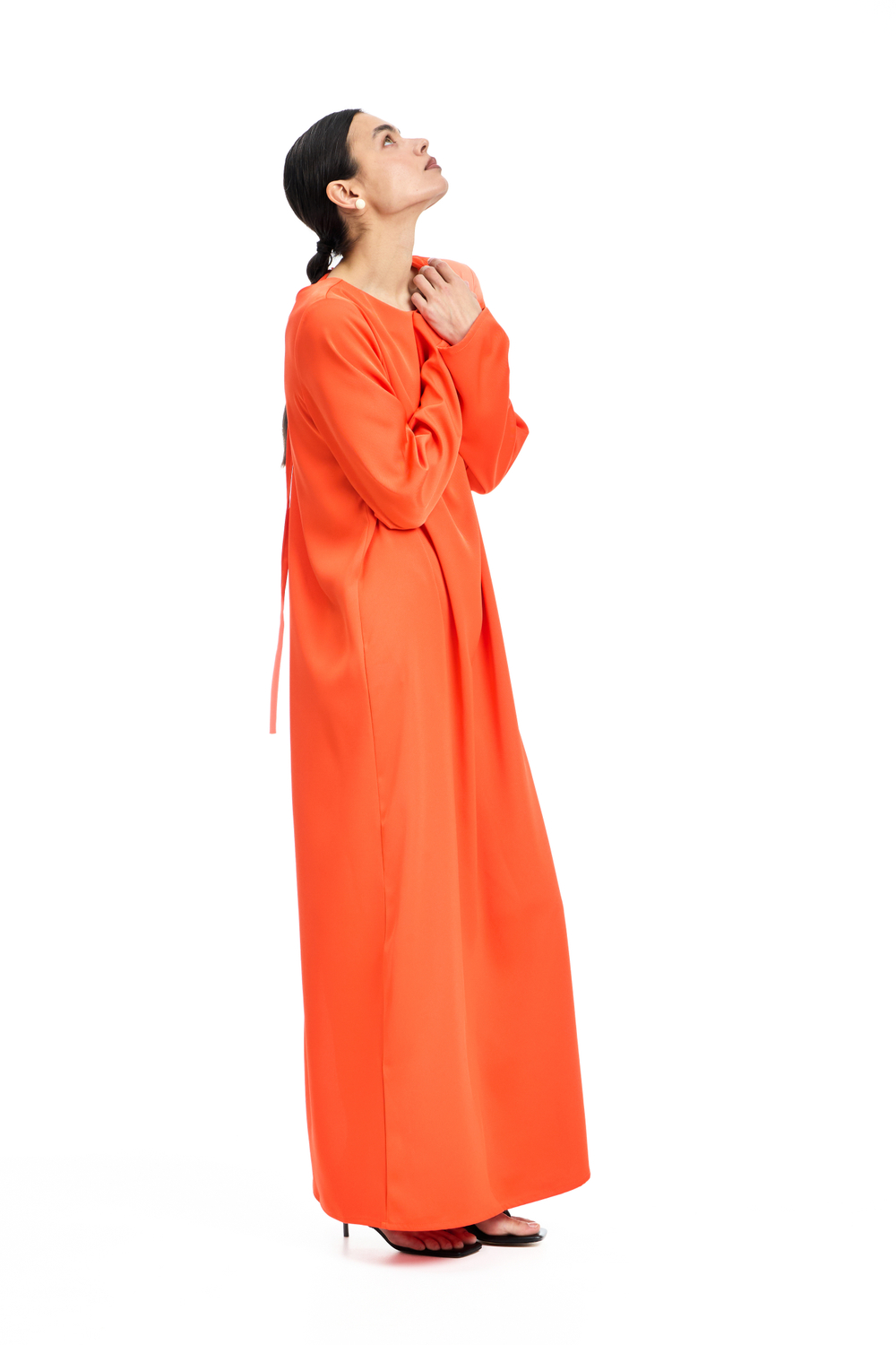 Платье с баской NA ZAKATE