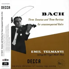 Bach, Emil Telmanyi – Three Sonatas And Three Partitas For Unaccompanied Violin (Box, Analogue) 3LP