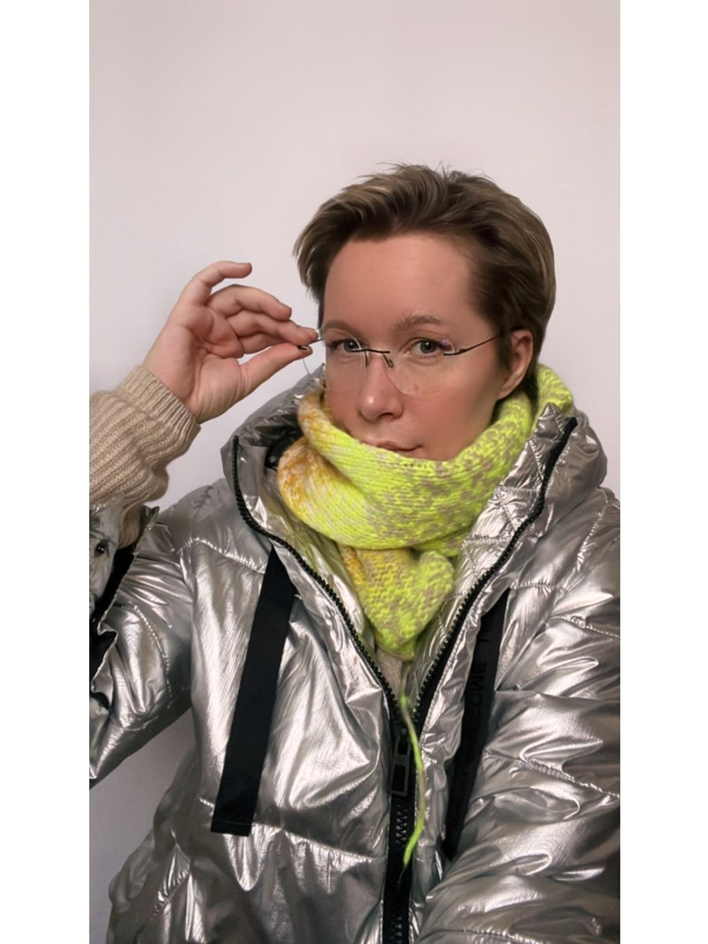 Пряжа для вязания DAMA теплая пушистая аркобалено