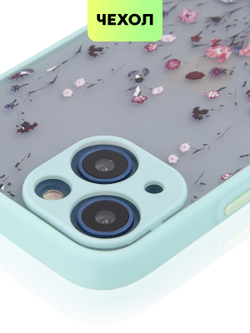 Чехол BROSCORP для Apple iPhone 13 mini оптом (арт. IP13MINI-ST-TPU-SKY-PRINT)