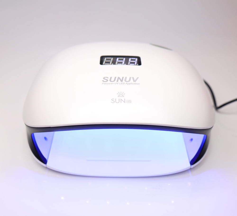 Лампа для маникюра SUNUV 4S черная ОРИГИНАЛ, 36 кварц. диодов