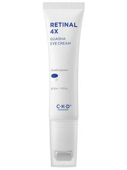 CKD Retinal 4X Guasha Eye Cream липосомальный крем для век с роликовым массажёром