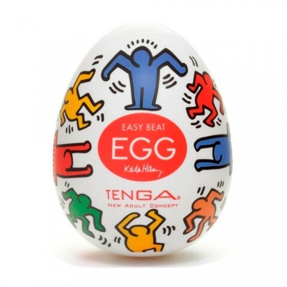 TENGA&Keith Haring Egg Мастурбатор яйцо Dance